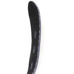 Ohmama Fetish - Bâillon Balle En Silicone Avec Ceinture En Cuir (Cadenas Inclus)